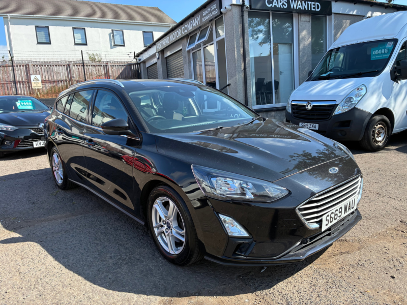 2020 Ford Focus 1.5 Ecoblue Zetec Estate 5dr Diesel Auto Euro 6 (s/s) (120 Ps) in Black — image 1