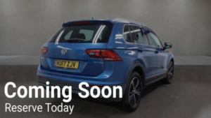 2017 Volkswagen Tiguan 2.0 Tdi Bluemotion Tech Se Navigation SUV 5dr Diesel Manual Euro 6 (s/s) (150 Ps) in Blue — image 3