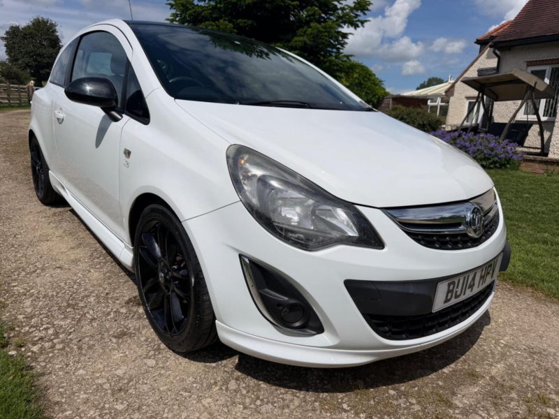 2014 Vauxhall Corsa 1.2 16v Limited Edition Euro 5 3dr in White — image 1