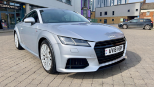 2018 Audi Tt 2.0 Tdi Ultra S Line Euro 6 (s/s) 3dr in Silver — image 5