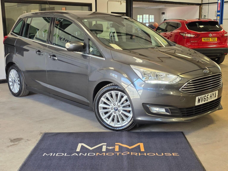 2015 Ford Grand C-Max 2.0 Tdci Titanium Powershift Euro 6 (s/s) 5dr in Grey — image 1