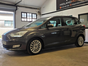 2015 Ford Grand C-Max 2.0 Tdci Titanium Powershift Euro 6 (s/s) 5dr in Grey — image 5
