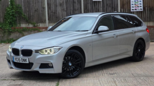 2015 BMW 3 Series 2.0 320i M Sport Touring Auto Xdrive Euro 6 (s/s) 5dr in Silver — image 2