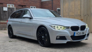 2015 BMW 3 Series 2.0 320i M Sport Touring Auto Xdrive Euro 6 (s/s) 5dr in Silver — image 4