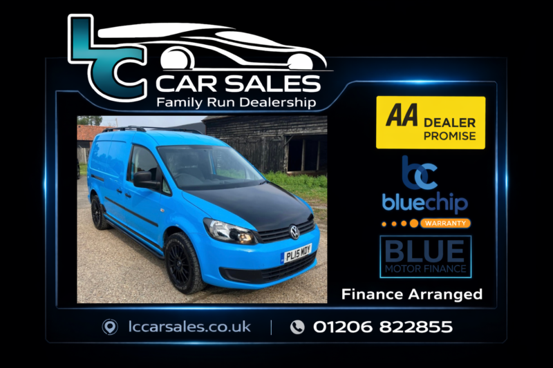 2015 Volkswagen Caddy 1.6 Tdi C20 Startline No Vat in Blue — image 1