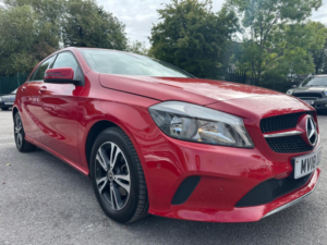 2018 Mercedes-Benz A Class 1.6 A180 Se (executive) Euro 6 (s/s) 5dr in Red — image 2