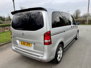 2016 Mercedes-Benz Vito 114cdi 2.1 135ps Auto 7 Seater Swb Bluetec Ulez Euro 6 in Silver — image 3