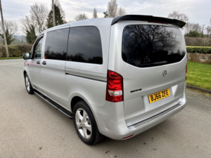 2016 Mercedes-Benz Vito 114cdi 2.1 135ps Auto 7 Seater Swb Bluetec Ulez Euro 6 in Silver — image 4