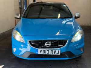 2013 Volvo V40 1.6 D2 R-Design Euro 5 (s/s) 5dr in Blue — image 3