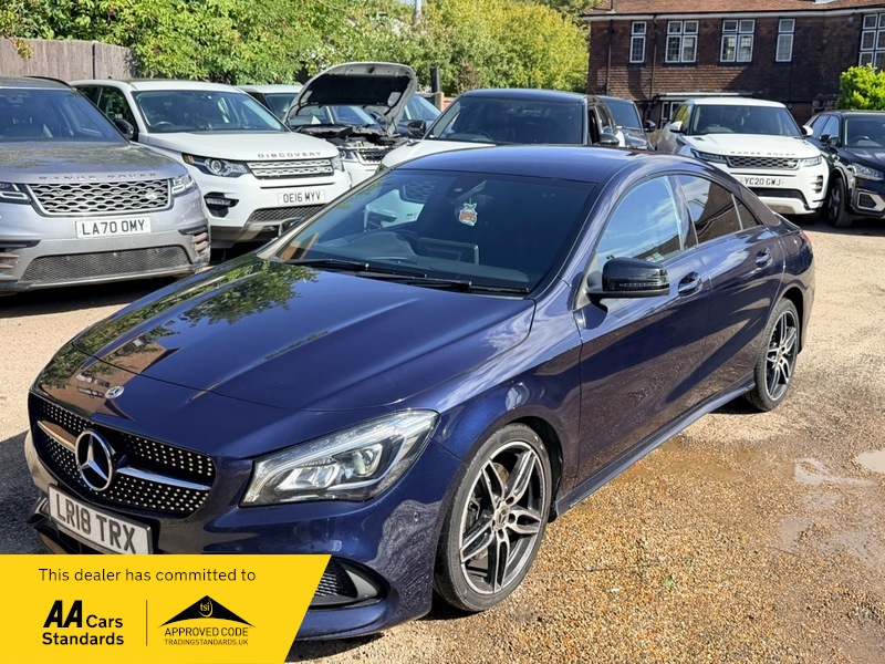 2018 Mercedes Cla Cla 220 D Amg Line in Blue — image 1
