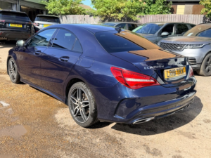 2018 Mercedes Cla Cla 220 D Amg Line in Blue — image 3