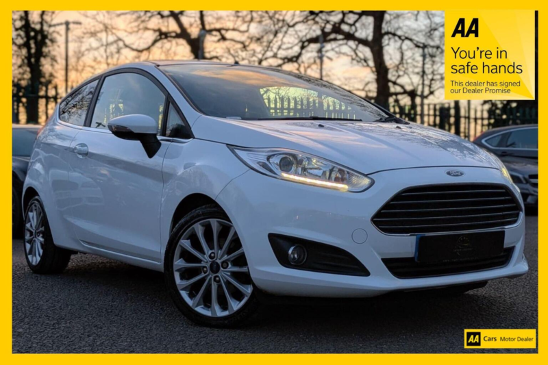 2015 Ford Fiesta 1.0t Ecoboost Titanium X Powershift Euro 6 3dr in White — image 1
