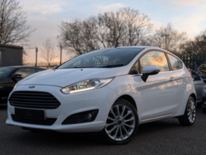 2015 Ford Fiesta 1.0t Ecoboost Titanium X Powershift Euro 6 3dr in White — image 4