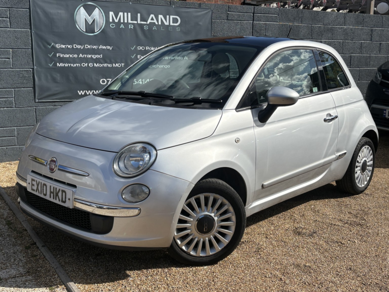 2010 Fiat 500 1.2 Lounge in Silver — image 1