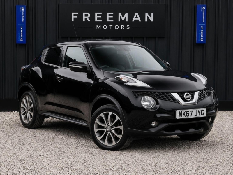 2017 Nissan Juke 1.6 Tekna Xtron Euro 6 5dr in Black — image 1