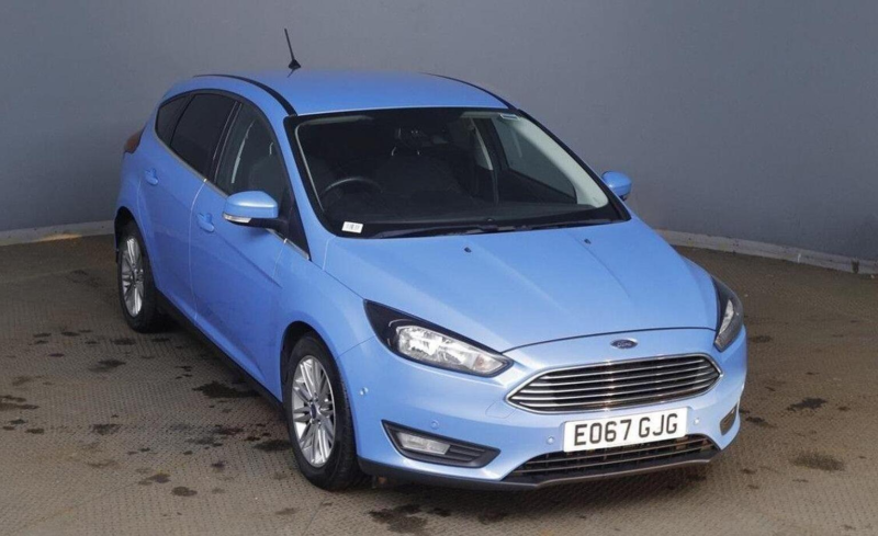 2017 Ford Focus 1.5 Tdci Zetec Edition Euro 6 (s/s) 5dr in Blue — image 1