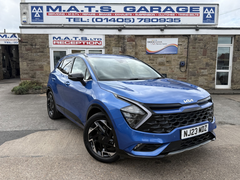 2023 Kia Sportage 1.6 T-Gdi 13.8kwh Gt-Line in Blue — image 1