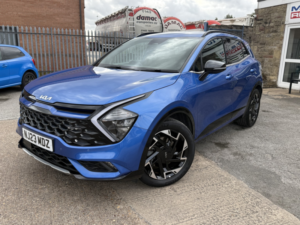 2023 Kia Sportage 1.6 T-Gdi 13.8kwh Gt-Line in Blue — image 2