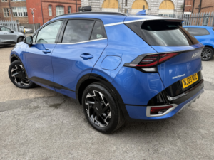 2023 Kia Sportage 1.6 T-Gdi 13.8kwh Gt-Line in Blue — image 4