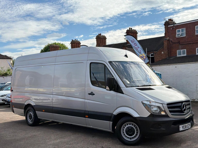 2018 Mercedes-Benz Sprinter 2.1 314 Cdi Rwd L3 H3 5dr in Silver — image 1