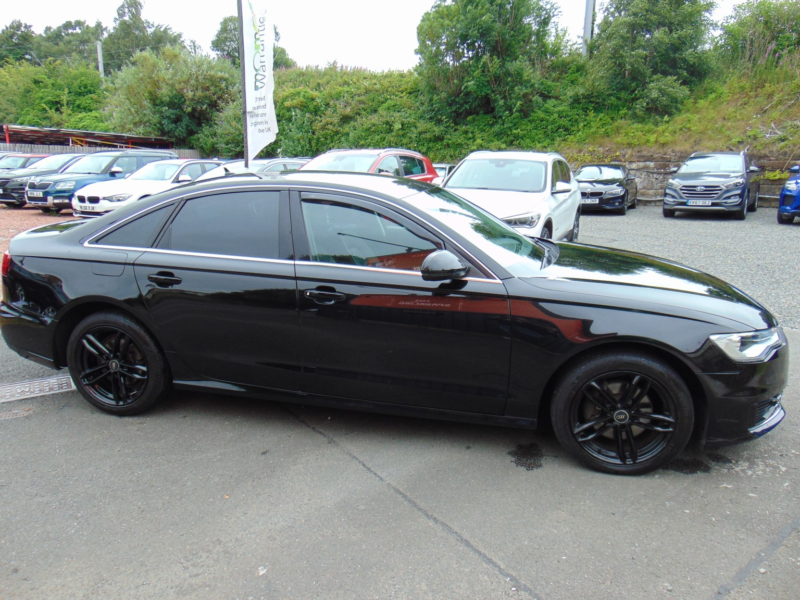 2015 Audi A6 Saloon 2.0 Tdi Ultra Se * Mot May 2027 * Low Mileage For Its Year * Finnace Available * Free 6 Months Warr in Black — image 1