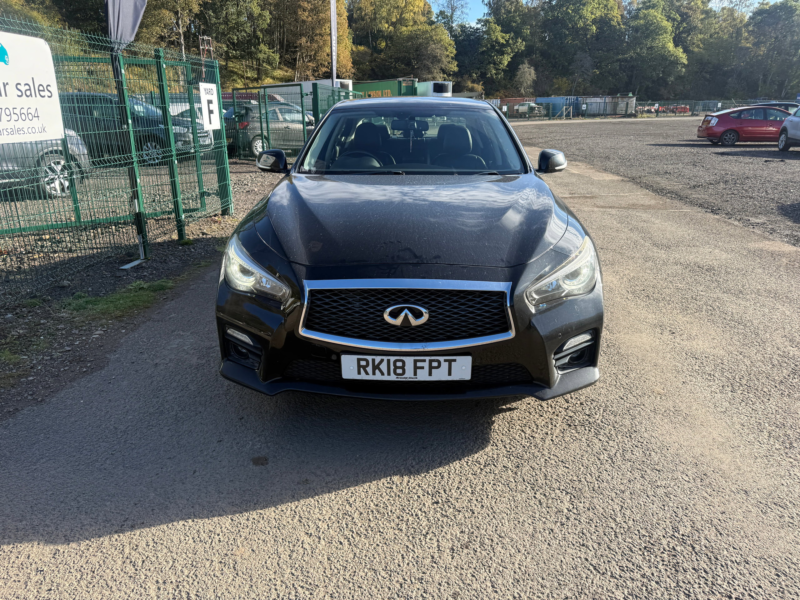 2018 Infiniti Q50 2.2d Sport Executive Saloon 4dr Diesel Auto Euro 6 (s/s) (170 Ps) in Black — image 1