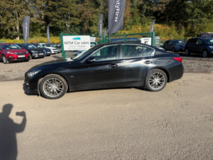 2018 Infiniti Q50 2.2d Sport Executive Saloon 4dr Diesel Auto Euro 6 (s/s) (170 Ps) in Black — image 3