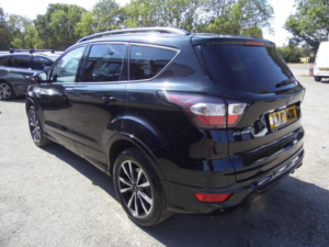 2017 Ford Kuga 2.0 Tdci Ecoblue St-Line Euro 6 (s/s) 5dr in Black — image 4