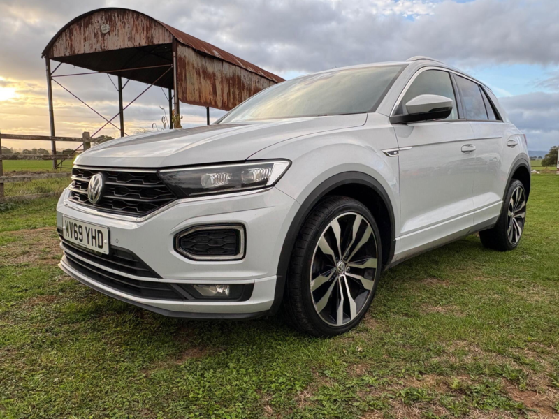 2019 Volkswagen T-Roc 2.0 Tdi R-Line DSG Euro 6 (s/s) 5dr in Silver — image 1