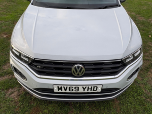2019 Volkswagen T-Roc 2.0 Tdi R-Line DSG Euro 6 (s/s) 5dr in Silver — image 5