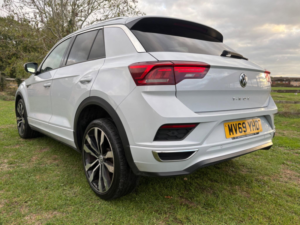 2019 Volkswagen T-Roc 2.0 Tdi R-Line DSG Euro 6 (s/s) 5dr in Silver — image 6