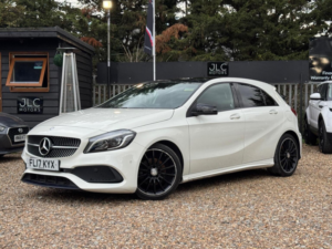 2017 Mercedes-Benz A Class 1.6 A180 Amg Line (premium Plus) Euro 6 (s/s) 5dr in White — image 2