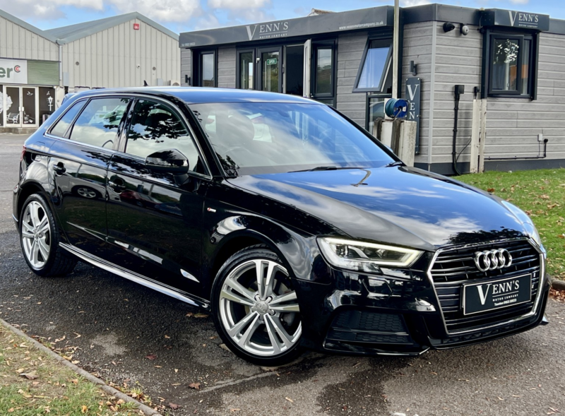 2019 Audi A3 1.0 Tfsi 30 S Line in Black — image 1