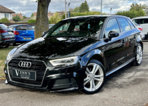 2019 Audi A3 1.0 Tfsi 30 S Line in Black — image 3