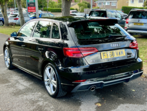 2019 Audi A3 1.0 Tfsi 30 S Line in Black — image 5