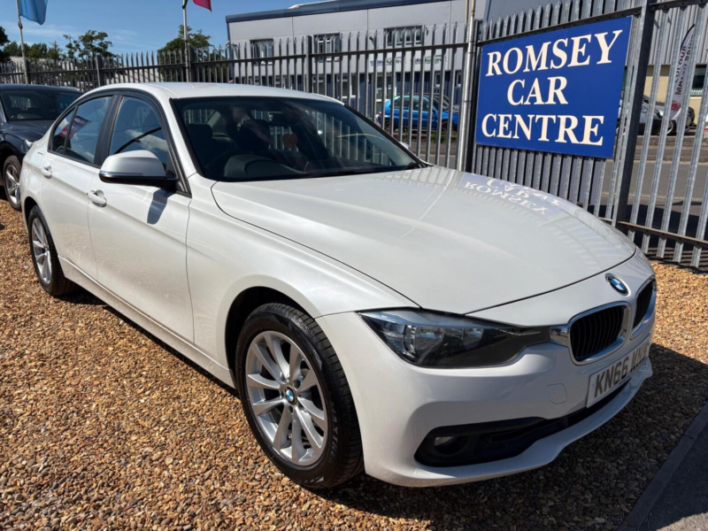2016 BMW 3 Series 2.0 318d Se Euro 6 (s/s) 4dr in White — image 1