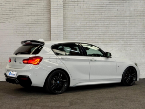 2017 BMW 1 Series 2.0 118d M Sport Shadow Edition Auto Euro 6 (s/s) 5dr in White — image 2