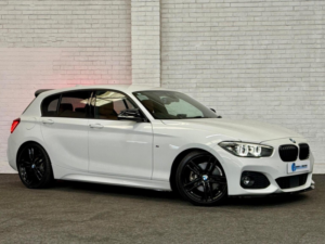 2017 BMW 1 Series 2.0 118d M Sport Shadow Edition Auto Euro 6 (s/s) 5dr in White — image 6