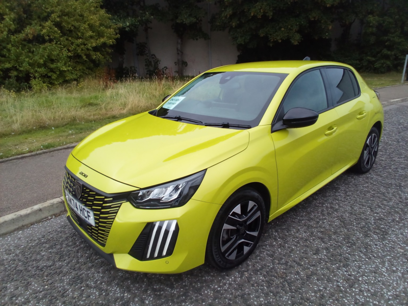 2024 Peugeot 208 New 208 Allure 1.2l Puretech 100 in Yellow — image 1