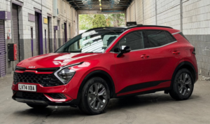 2024 Kia Sportage 1.6 H T-Gdi Gt-Line S SUV 5dr Petrol Hybrid Auto Euro 6 (s/s) (207 Bhp) in Red — image 3