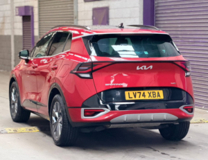 2024 Kia Sportage 1.6 H T-Gdi Gt-Line S SUV 5dr Petrol Hybrid Auto Euro 6 (s/s) (207 Bhp) in Red — image 5