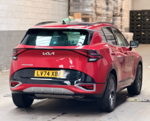 2024 Kia Sportage 1.6 H T-Gdi Gt-Line S SUV 5dr Petrol Hybrid Auto Euro 6 (s/s) (207 Bhp) in Red — image 6