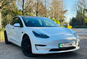 2023 Tesla Model 3 Long Range Auto Rwd 4dr in White — image 2