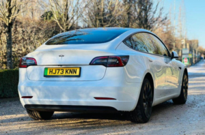 2023 Tesla Model 3 Long Range Auto Rwd 4dr in White — image 3