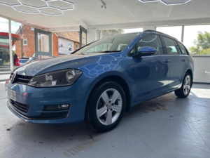 2017 Volkswagen Golf 1.6 Tdi Bluemotion Tech Match Edition Euro 6 (s/s) 5dr in Blue — image 3
