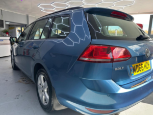 2017 Volkswagen Golf 1.6 Tdi Bluemotion Tech Match Edition Euro 6 (s/s) 5dr in Blue — image 4