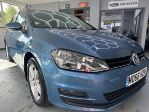 2017 Volkswagen Golf 1.6 Tdi Bluemotion Tech Match Edition Euro 6 (s/s) 5dr in Blue — image 6