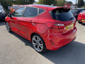 2018 Ford Fiesta 1.0 T Ecoboost St-Line X in Red — image 3