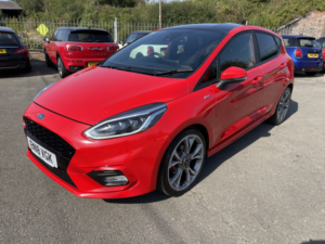 2018 Ford Fiesta 1.0 T Ecoboost St-Line X in Red — image 4