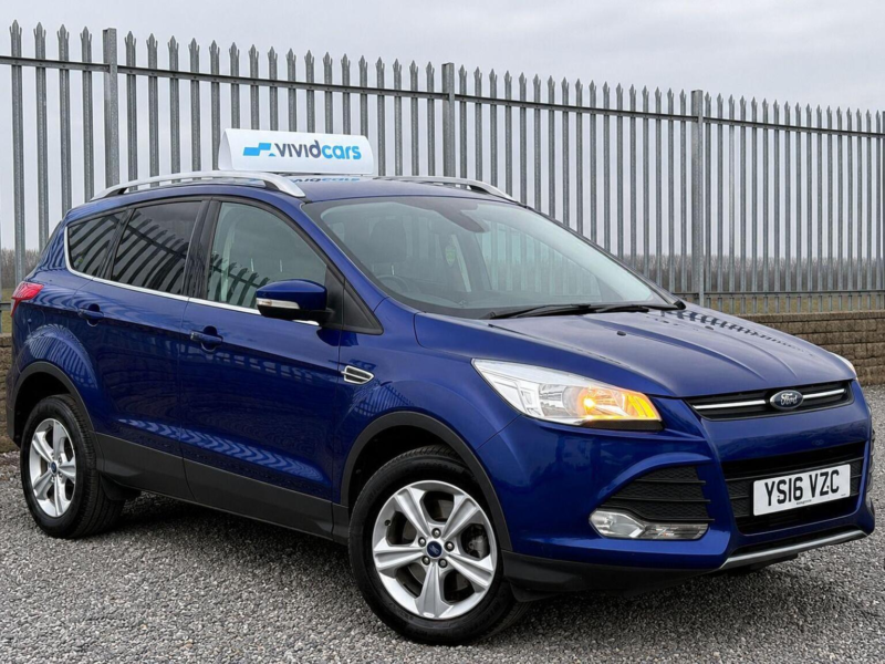 2016 Ford Kuga 2.0 Tdci Zetec 2WD Euro 6 (s/s) 5dr in Blue — image 1